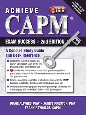 cover image of Achieve CAPM Exam Success